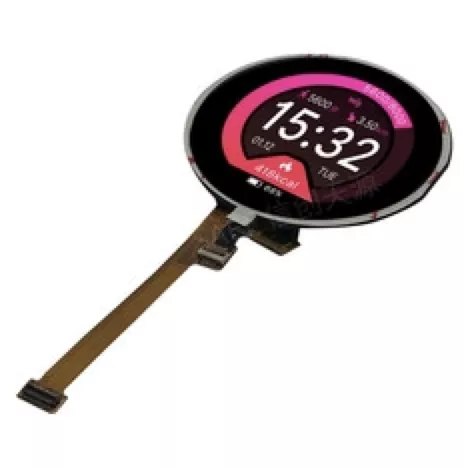 1,3 ίντσες 240x240 στρογγυλό μονάδα IPS TFT