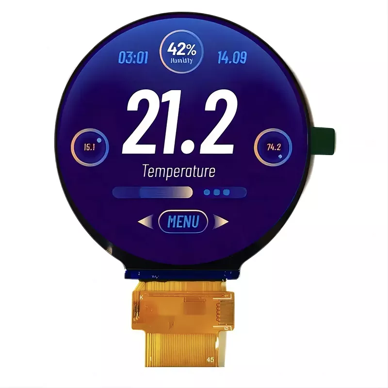 2,76 ίντσες 480x480 στρογγυλή μονάδα TFT