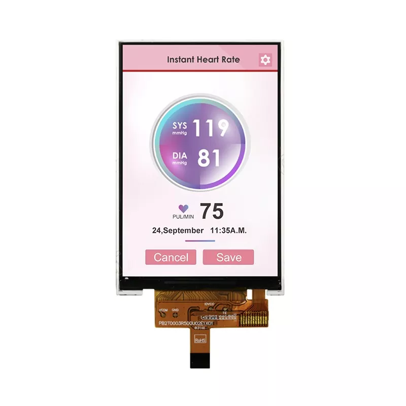 3.5inch 320x480 Πορτραίτο IPS TFT Module