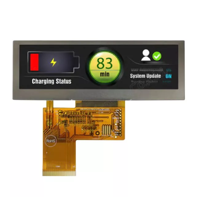 3,9 ίντσες 480x 128 Sunlight Readable Module TFT