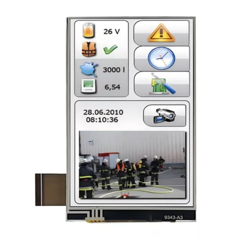 3.97 '' '' 480x800 Αντίσταση Touch IPS TFT Module