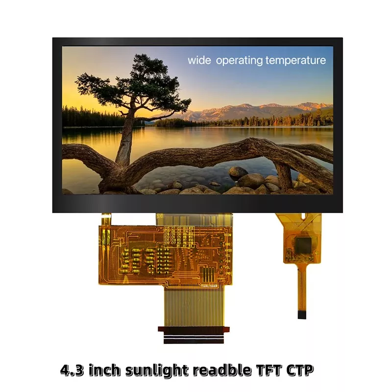4,3 ιντσών 480x272 με ενότητα TFT οθόνης αφής