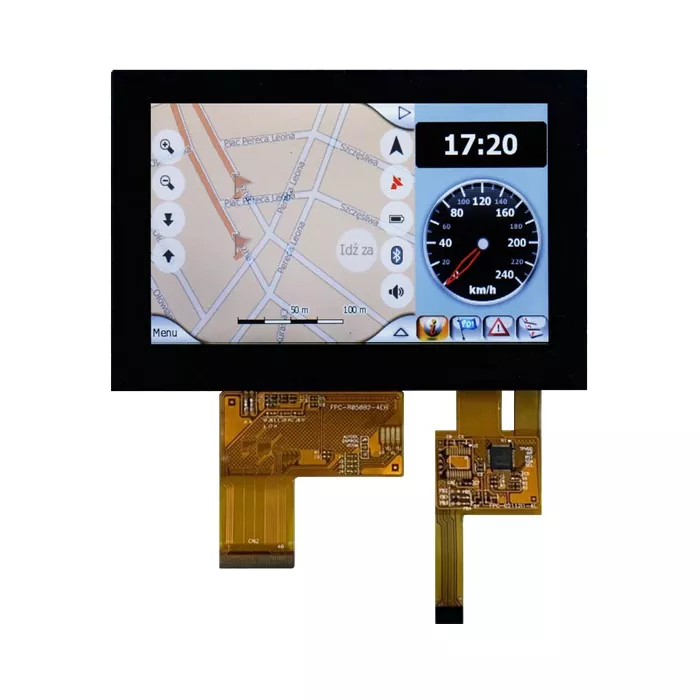 5 ίντσες 800x480 μεταφραζόμενη ενότητα TFT