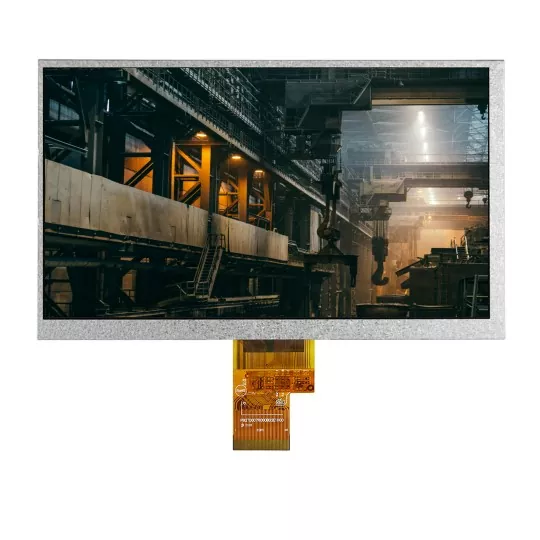 7 ίντσες 1024 × 600 Κανονικά λευκή μονάδα LCD TFT